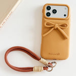 Custodia per telefono ibrida in TPU e PC con design bombato e cordino., For iPhone 17 Pro Max, For iPhone 17 Pro, For iPhone 17