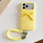 Custodia per telefono ibrida in TPU e PC con design bombato e cordino., For iPhone 17 Pro Max, For iPhone 17 Pro, For iPhone 17