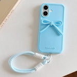 Custodia per telefono ibrida in TPU e PC con design bombato e cordino., For iPhone 17 Pro Max, For iPhone 17 Pro, For iPhone 17