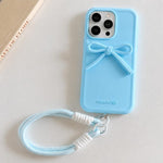 Custodia per telefono ibrida in TPU e PC con design bombato e cordino., For iPhone 14, For iPhone 14 Pro, For iPhone 14 Pro Max