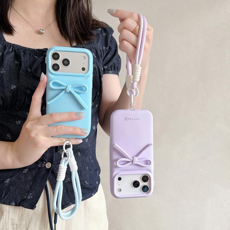 Custodia per telefono ibrida in TPU e PC con design bombato e cordino., For iPhone 13 Pro Max, For iPhone 13 Pro, For iPhone 13