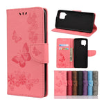 Custodia portafoglio in pelle per Galaxy A42 e Nokia 2.4