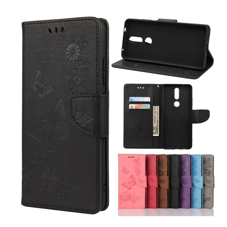 Custodia portafoglio in pelle per Galaxy A42 e Nokia 2.4