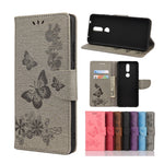 Custodia portafoglio in pelle per Galaxy A42 e Nokia 2.4