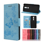 Custodia portafoglio in pelle per Galaxy A42 e Nokia 2.4