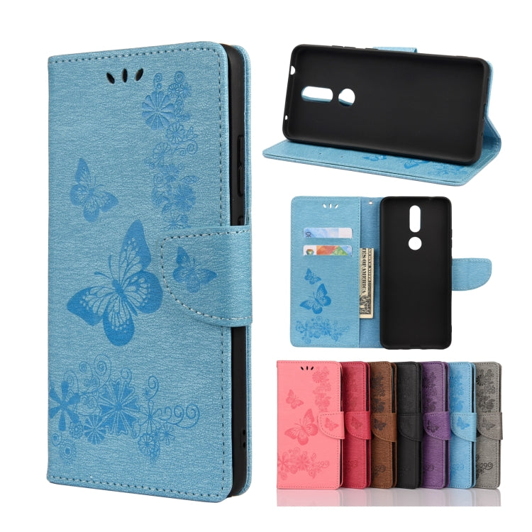 Custodia portafoglio in pelle per Galaxy A42 e Nokia 2.4