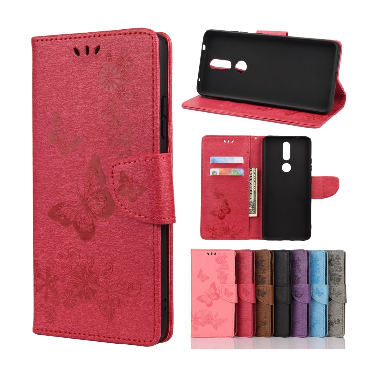 Custodia portafoglio in pelle per Galaxy A42 e Nokia 2.4