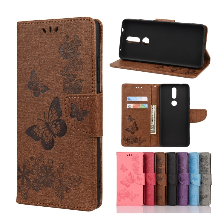 Custodia portafoglio in pelle per Galaxy A42 e Nokia 2.4