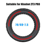 Electric Scooter Off-Road Inner Honeycomb Texture Solid Tire, For Ninebot ZT3 Pro