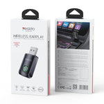Yesido KM32 2-in-1 Wireless CarPlay and Android Auto Adapter, Wired to Wireless Car Converter, KM32