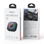 Yesido KM33 Wired to Wireless CarPlay and Android Auto Car AI Smart Box Adapter with RGB Light, KM33