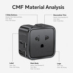 Yesido MC46 Portable Universal Travel Adapter, MC46