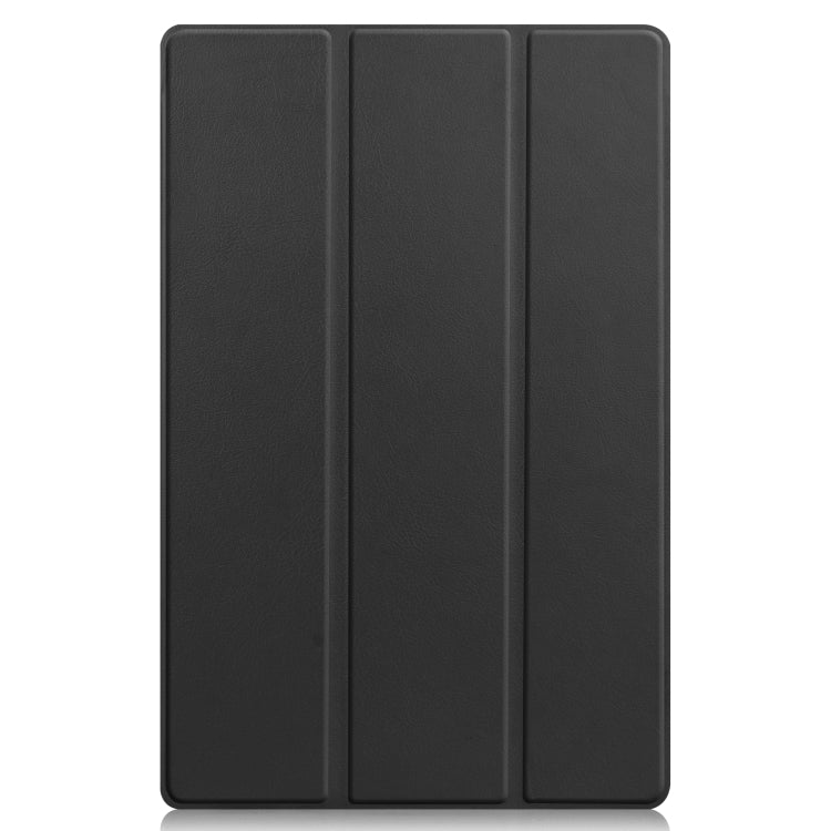 Custer Texture custodia orizzontale in pelle flip con supporto a tre pieghe e funzione Sleep/Wake-up, For Lenovo Tab P11 Pro (TB-XJ706F), For Lenovo Tab P11 (TB-J606F)