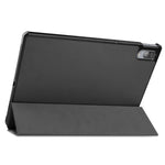 Custer Texture custodia orizzontale in pelle flip con supporto a tre pieghe e funzione Sleep/Wake-up, For Lenovo Tab P11 Pro (TB-XJ706F), For Lenovo Tab P11 (TB-J606F)