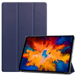 Custer Texture custodia orizzontale in pelle flip con supporto a tre pieghe e funzione Sleep/Wake-up, For Lenovo Tab P11 Pro (TB-XJ706F), For Lenovo Tab P11 (TB-J606F)