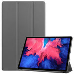 Custer Texture custodia orizzontale in pelle flip con supporto a tre pieghe e funzione Sleep/Wake-up, For Lenovo Tab P11 Pro (TB-XJ706F), For Lenovo Tab P11 (TB-J606F)