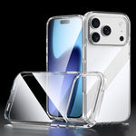 Custodia per telefono antiurto SULADA in PU trasparente galvanizzato con airbag., For iPhone 18 Pro, For iPhone 18 Pro Max