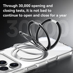 Custodia per telefono magnetica antiurto SULADA trasparente galvanizzata con airbag., For iPhone 18 Pro, For iPhone 18 Pro Max