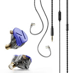 CC06 Auricolari da gioco ibridi con gancio auricolare e filo, CC06(White Silver), CC06(Black Blue), CC06(Black), CC06(Light Brown)