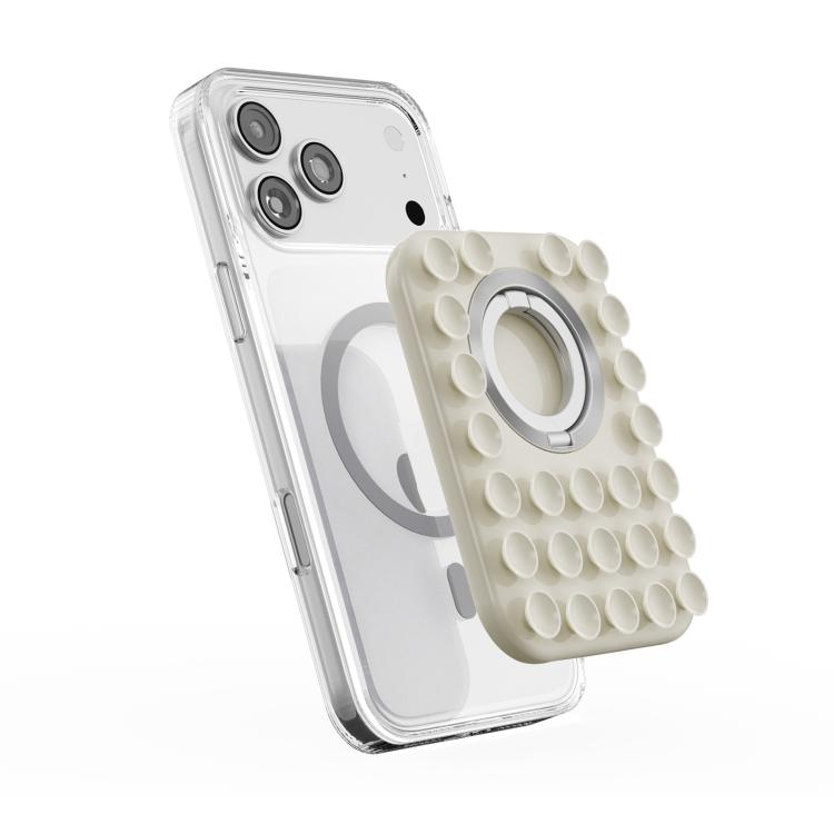 Supporto magnetico 2 in 1 in silicone per telefono con ventosa