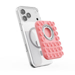 Supporto magnetico 2 in 1 in silicone per telefono con ventosa
