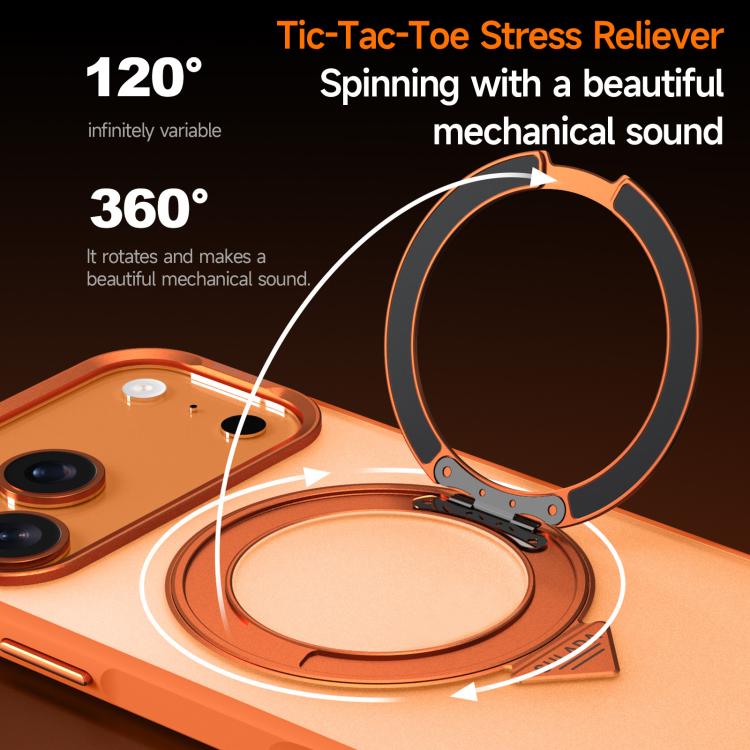 Custodia per telefono magnetica satinata SULADA con supporto girevole a 360 gradi., For iPhone 18 Pro, For iPhone 18 Pro Max