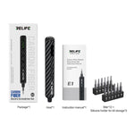 RELIFE E1 Powerful Carbon Fiber Electric Screwdriver Set