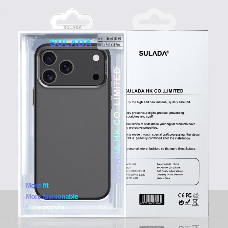 Custodia per telefono SULADA Skin Feel opaca antiurto, For iPhone 18 Pro, For iPhone 18 Pro Max