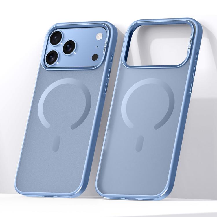 Custodia per telefono ibrida SULADA Light Sand MagSafe con magnete, in PC e TPU., For iPhone 18 Pro, For iPhone 18 Pro Max