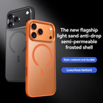 Custodia per telefono ibrida SULADA Light Sand MagSafe con magnete, in PC e TPU., For iPhone 18 Pro, For iPhone 18 Pro Max