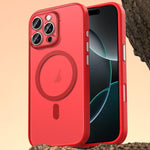 Custodia magnetica per telefono in similpelle vegana, For iPhone 16 Pro Max, For iPhone 16 Pro, For iPhone 16