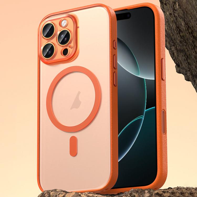 Custodia magnetica per telefono in similpelle vegana, For iPhone 16 Pro Max, For iPhone 16 Pro, For iPhone 16