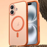 Custodia magnetica per telefono in similpelle vegana, For iPhone 16 Pro Max, For iPhone 16 Pro, For iPhone 16