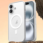 Custodia magnetica per telefono in similpelle vegana, For iPhone 16 Pro Max, For iPhone 16 Pro, For iPhone 16