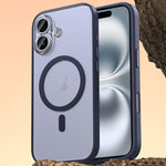 Custodia magnetica per telefono in similpelle vegana, For iPhone 16 Pro Max, For iPhone 16 Pro, For iPhone 16