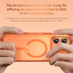 Custodia magnetica per telefono in similpelle vegana, For iPhone 16 Pro Max, For iPhone 16 Pro, For iPhone 16