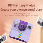 Fotocamera istantanea per bambini A30 da 2,4 pollici con schermo IPS.