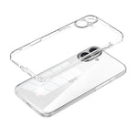 Custodia per telefono ibrida SULADA in policarbonato trasparente con rivestimento cristallino e TPU., For iPhone 18 Pro, For iPhone 18 Pro Max, For iPhone 17 Pro Max, For iPhone 17 Pro, For iPhone 17, For iPhone Air