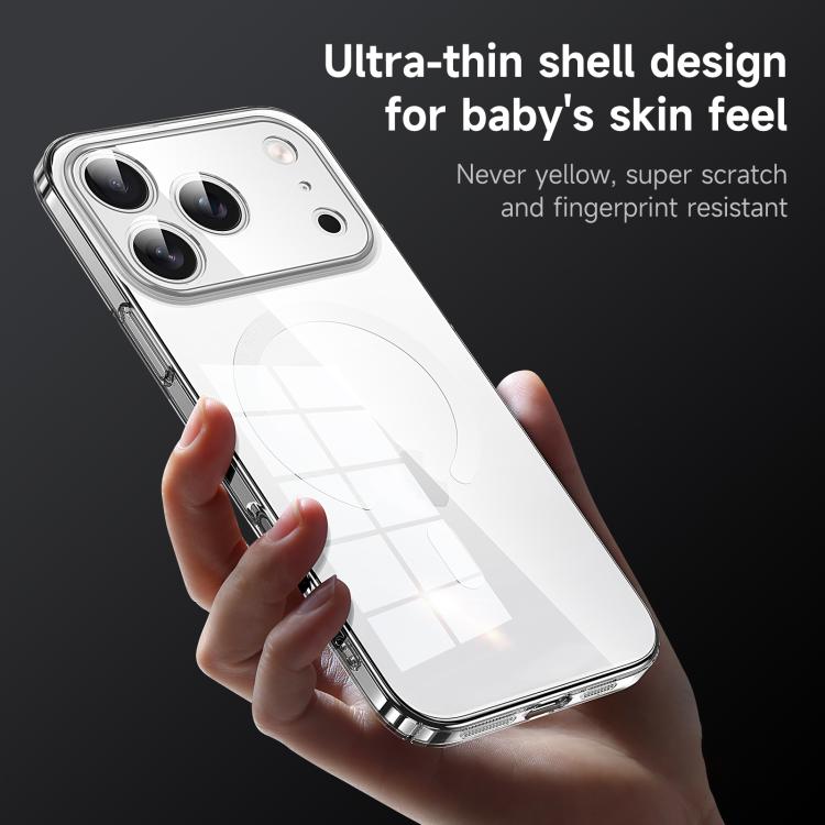 Custodia per telefono ibrida SULADA in policarbonato trasparente con rivestimento cristallino e TPU., For iPhone 18 Pro, For iPhone 18 Pro Max, For iPhone 17 Pro Max, For iPhone 17 Pro, For iPhone 17, For iPhone Air