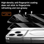 Custodia per telefono ibrida SULADA in policarbonato trasparente con rivestimento cristallino e TPU., For iPhone 18 Pro, For iPhone 18 Pro Max, For iPhone 17 Pro Max, For iPhone 17 Pro, For iPhone 17, For iPhone Air