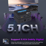 NK-330M 4K/60Hz HDMI 2.0 Audio Splitter Extractor