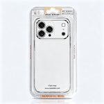 Custodia per telefono trasparente in TPU con finitura metallizzata della serie SULADA Shine Through., For iPhone 18 Pro, For iPhone 18 Pro Max