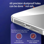 Custodia per telefono trasparente in TPU con finitura metallizzata della serie SULADA Shine Through., For iPhone 18 Pro, For iPhone 18 Pro Max