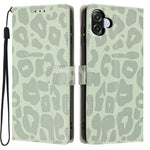 Portafoglio con stampa leopardata, custodia per telefono in ecopelle con cordino, For Galaxy A08 / A07 / A06, For Galaxy A18 / A17 / A26, For Galaxy A57 5G, For Galaxy A37 5G