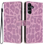 Portafoglio con stampa leopardata, custodia per telefono in ecopelle con cordino, For Galaxy A56 5G, For Galaxy A36 5G, For Galaxy A16 5G / 4G, For Galaxy A25 5G / 4G