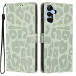 Portafoglio con stampa leopardata, custodia per telefono in ecopelle con cordino, For Galaxy A15 5G / 4G, For Galaxy A55 5G, For Galaxy A35 5G, For Galaxy A05