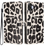 Portafoglio con stampa leopardata, custodia per telefono in ecopelle con cordino, For Galaxy A15 5G / 4G, For Galaxy A55 5G, For Galaxy A35 5G, For Galaxy A05