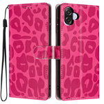 Portafoglio con stampa leopardata, custodia per telefono in ecopelle con cordino, For Galaxy A15 5G / 4G, For Galaxy A55 5G, For Galaxy A35 5G, For Galaxy A05