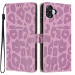 Portafoglio con stampa leopardata, custodia per telefono in ecopelle con cordino, For Galaxy A15 5G / 4G, For Galaxy A55 5G, For Galaxy A35 5G, For Galaxy A05