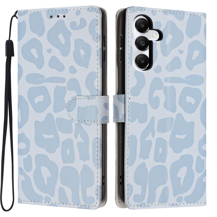 Portafoglio con stampa leopardata, custodia per telefono in ecopelle con cordino, For Galaxy A05s, For Galaxy A24 5G / 4G, For Galaxy A34 5G, For Galaxy A54 5G